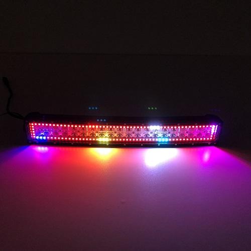 21.5" Curved RGB Chasing Halo Light Bar-3