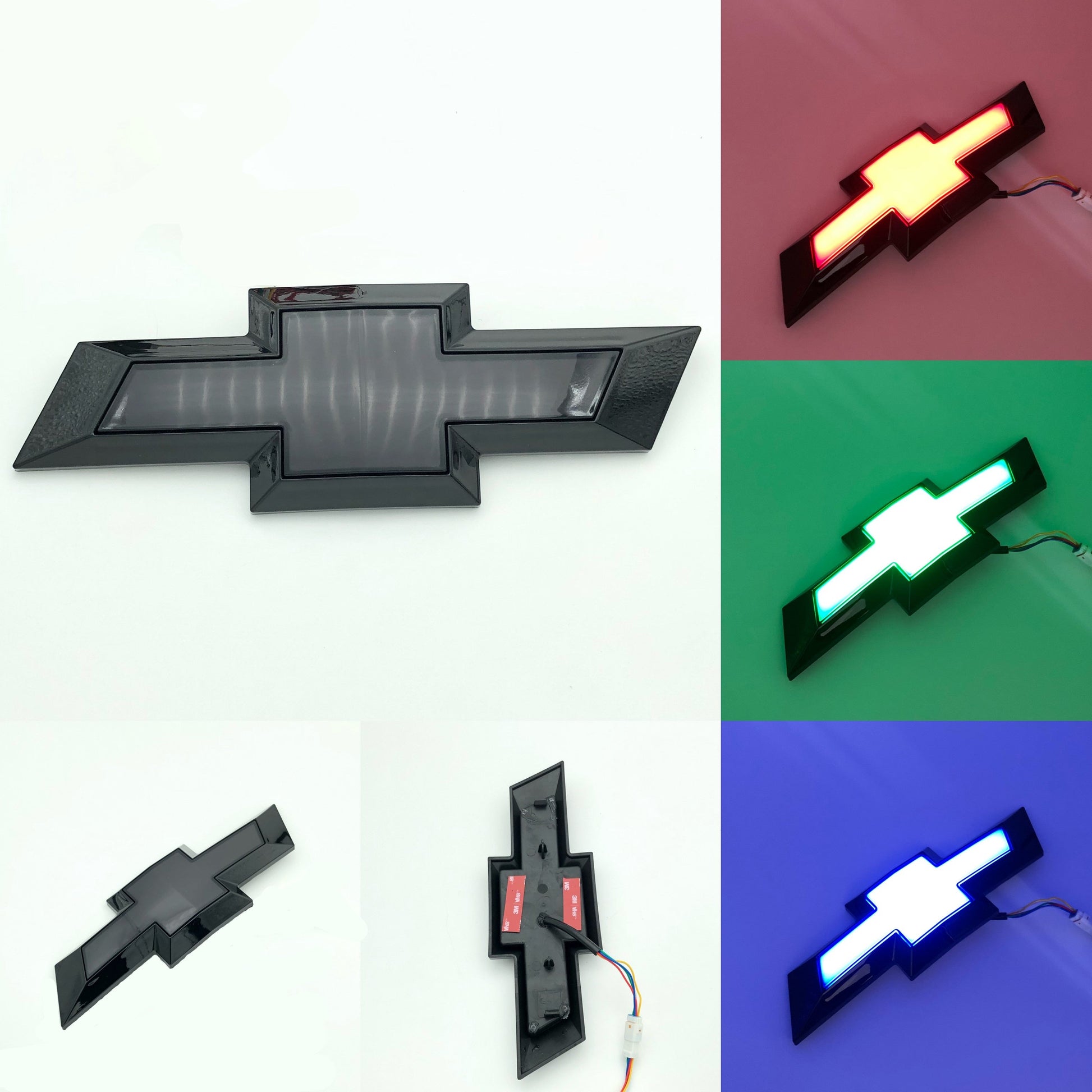 Chevy logo Silverado kurrod 1500 front led chevrolet logo light-6