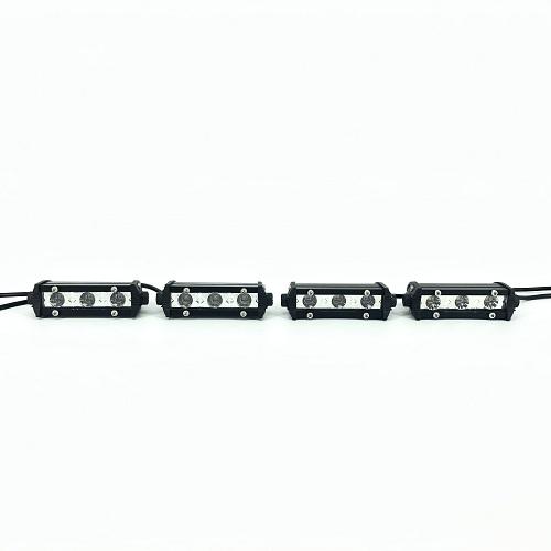 4'' 9W Ultra Slim Strobe Light Bar-1