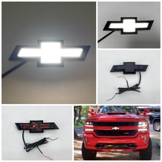 Chevy logo Silverado kurrod 1500 front led chevrolet logo light-0