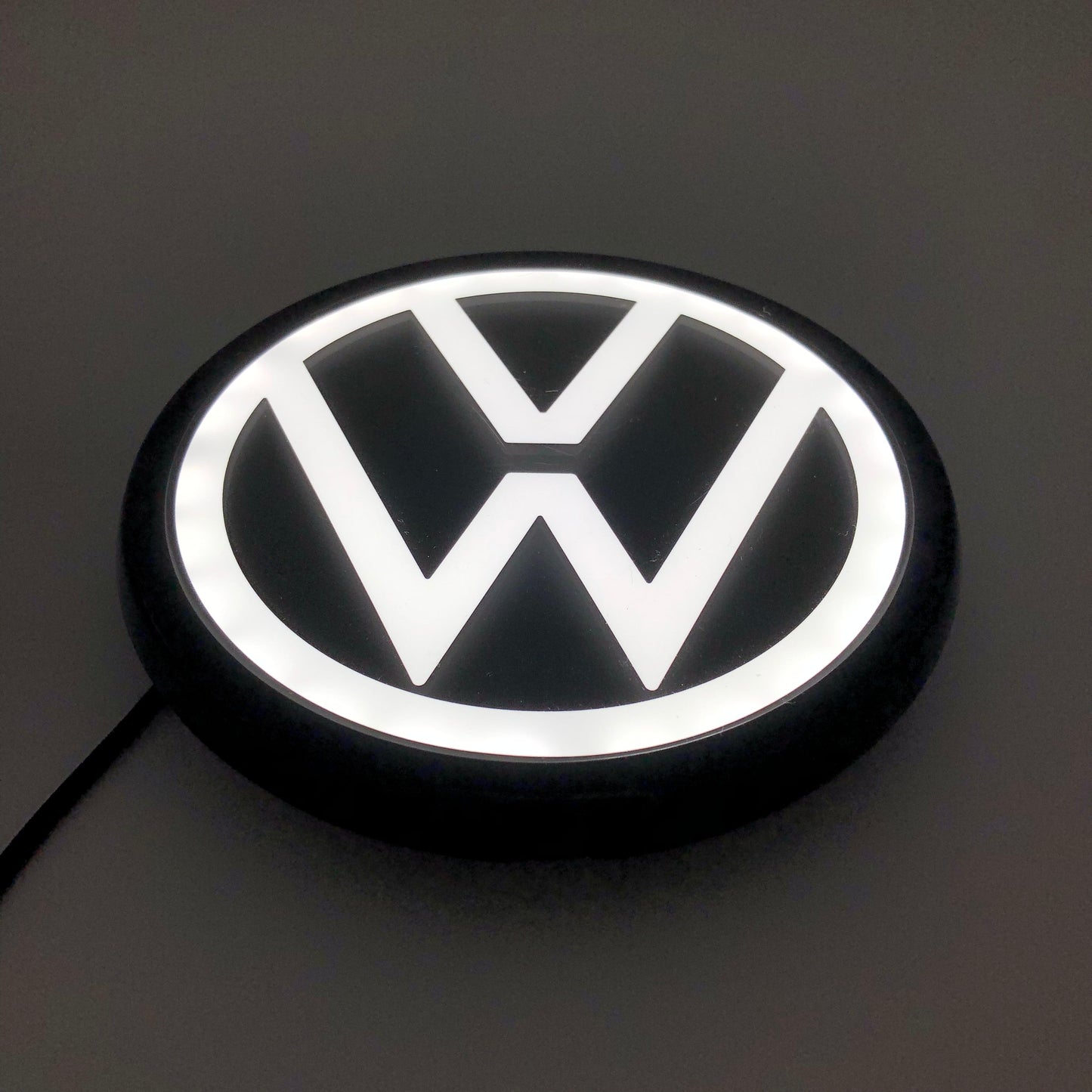 Volkswagen logo light VW logo Illuminated Front Emblem compatible with ACC radar-2