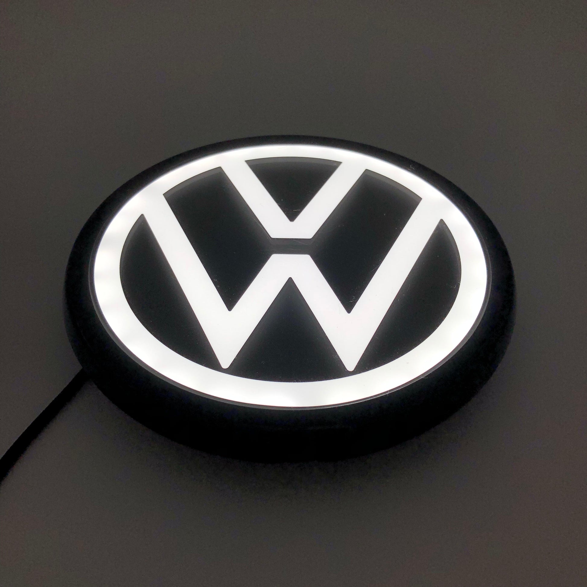 Volkswagen logo light VW logo Illuminated Front Emblem compatible with ACC radar-2