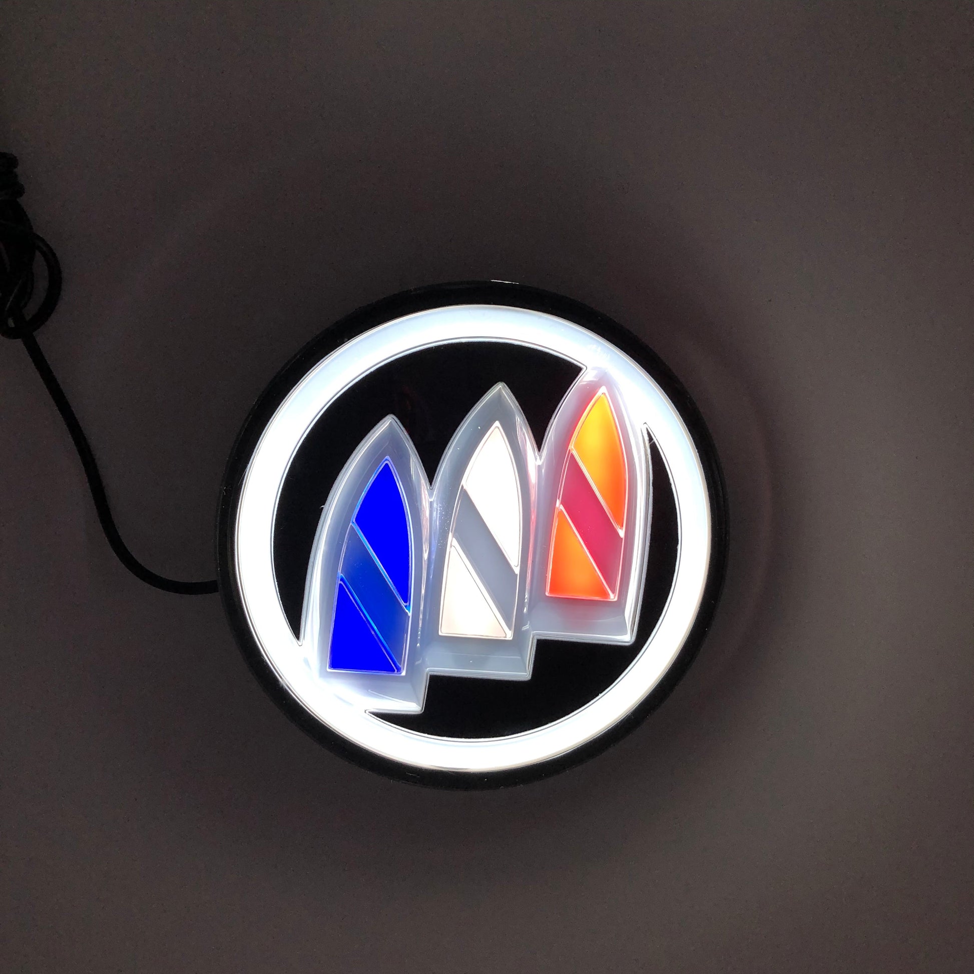 Buick logo light with LED Glow - Perfect Upgrade for LaCrosse/Regal/GL8/Verano-4